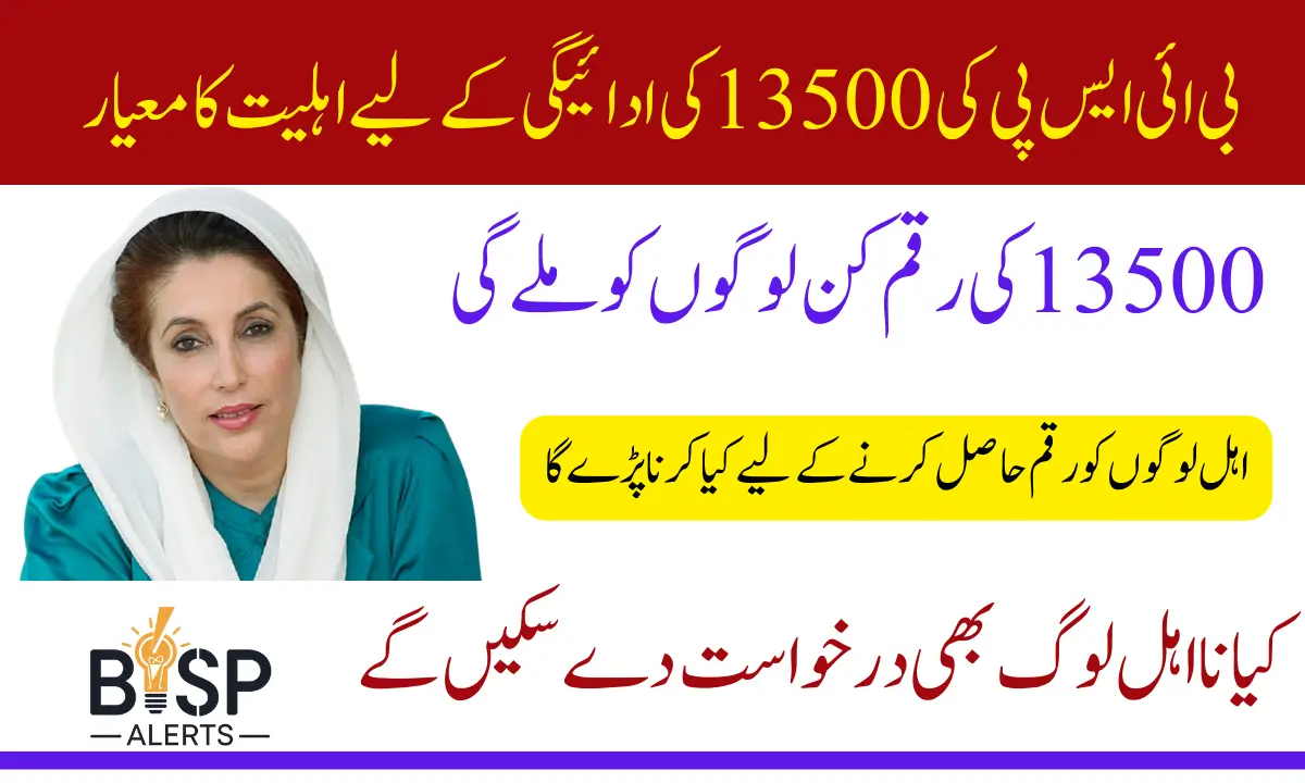 BISP February 2025 Payment Eligibility For New Women Who Apply Recently Latest Update